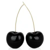 Cherry Fusion 55cm Black Resin Indoor Sculpture