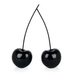 Cherry Fusion 43cm Black Resin Indoor Sculpture
