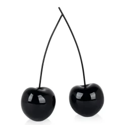 Cherry Fusion 43cm Black Resin Indoor Sculpture
