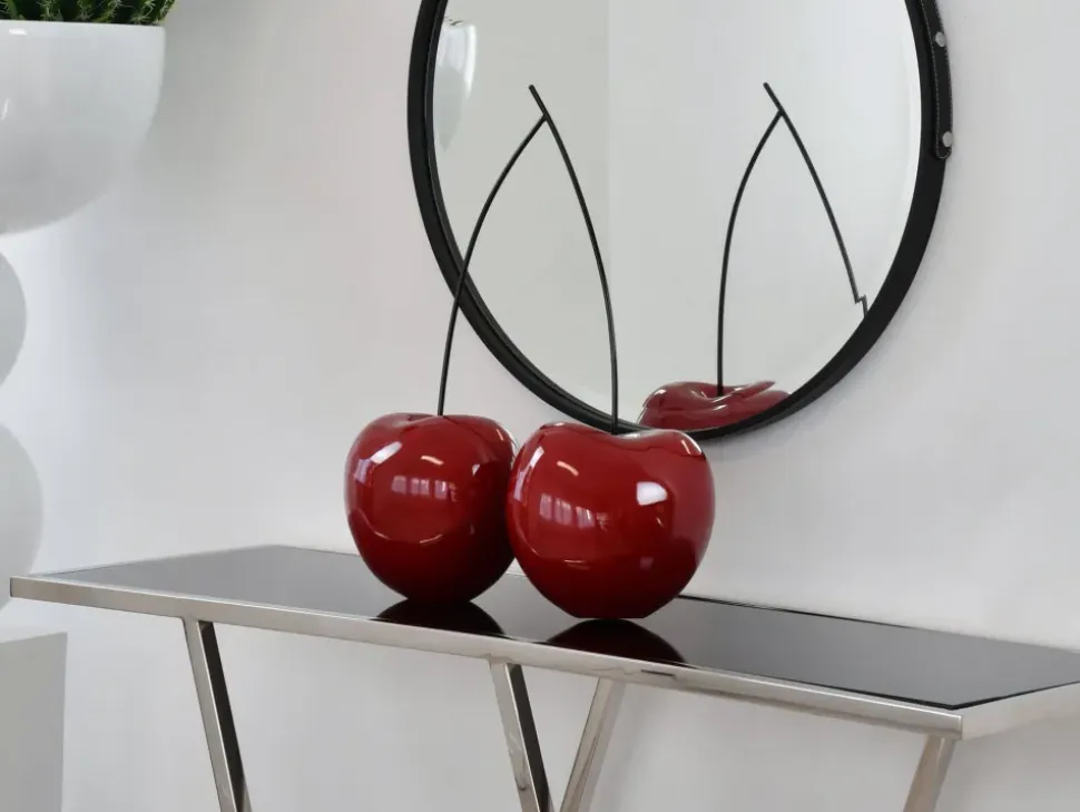 Cherry Fusion 55cm Red Resin Indoor Sculpture