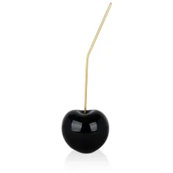 Cherry Pop 44cm Black Resin Indoor Sculpture