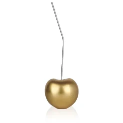 Cherry Pop 44cm Gold Resin Indoor Sculpture