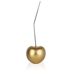 Cherry Pop 44cm Gold Resin Indoor Sculpture
