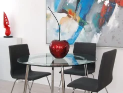 Cherry Pop 68cm Red Resin Indoor Sculpture