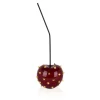 Cherry Pop 44cm Red Stud Resin Indoor Sculpture