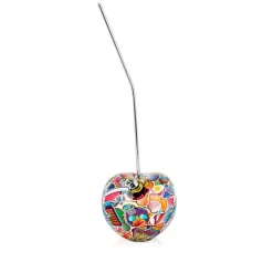 Cherry Pop 44cm Street Art Resin Indoor Sculpture