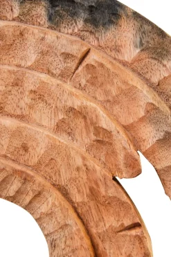 Circular Dance 48cm Wood Indoor Sculpture