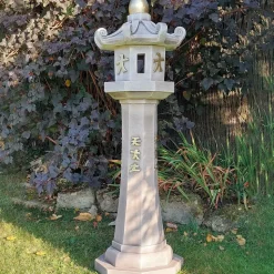 Classic Candle Japanese Pagoda Lantern Stone Garden Ornament