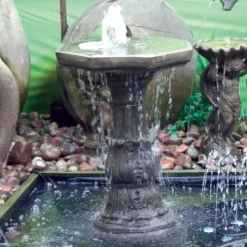 Classic Plain Bowl Stone Fountain Water Feature