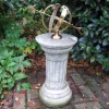 Classical Armillary Stone Garden Sundial