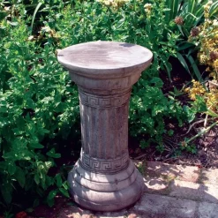 Classical Column Stone Garden Pedestal