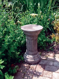 Classical Column Stone Garden Pedestal