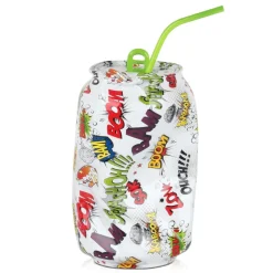 Comic Can 39cm Pop Art Resin Indoor Sculpture