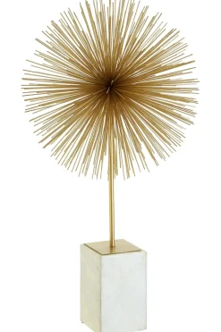 Cosmic Bliss 64cm Gold Metal Indoor Sculpture
