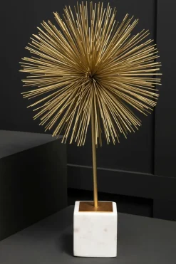 Cosmic Bliss 64cm Gold Metal Indoor Sculpture