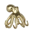 Cosmic Octopus 31cm Gold Resin Indoor Sculpture