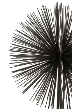 Cosmic Pulse 64cm Black Metal Indoor Sculpture