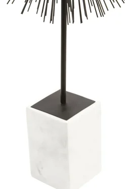 Cosmic Pulse 64cm Black Metal Indoor Sculpture