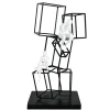 Creative Thinker 47cm Metal Indoor Sculpture