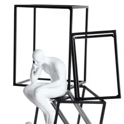 Creative Thinker 47cm Metal Indoor Sculpture