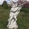 Cupid & Psyche 197cm Marble Garden Statue