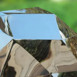 Deer 168cm Geometric Metal Garden Sculpture