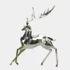 Deer 204cm Geometric Metal Garden Sculpture