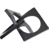 Dynamic Horizons 13cm Black Metal Indoor Sculpture