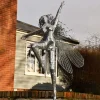 Elvina Fairy 90cm Metal Wire Garden Sculpture