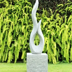 Energise Contemporary Stone Garden Sculpture