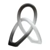 Eternal Curves 19cm Black & White Resin Indoor Sculpture