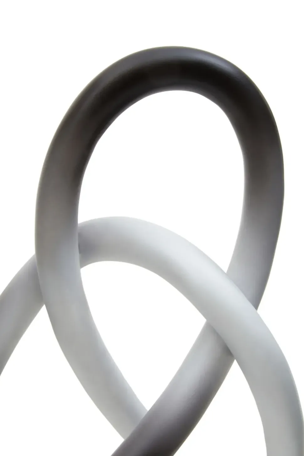 Eternal Curves 19cm Black & White Resin Indoor Sculpture
