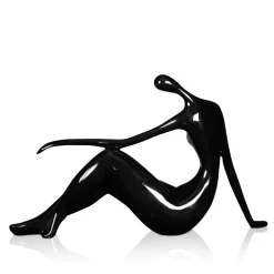 Eternal Grace 21cm Black Resin Indoor Sculpture
