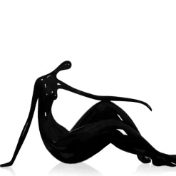 Eternal Grace 40cm Black Resin Indoor Sculpture