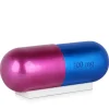 Eternal Happiness Pill 13cm Fuchsia Resin Indoor Sculpture