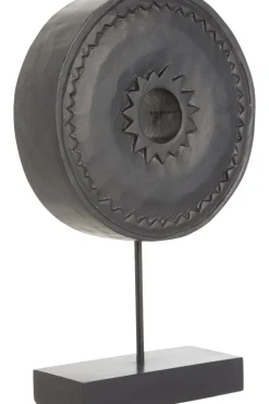 Eternal Loop 44cm Black Wood Indoor Sculpture