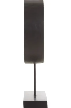 Eternal Loop 44cm Black Wood Indoor Sculpture