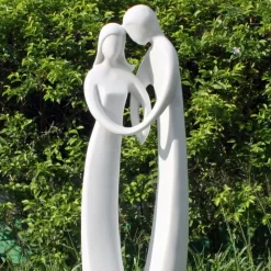 Eternal Love 80cm Marble Resin Garden Statue