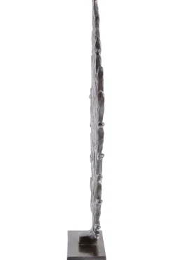 Euphoric Coral 43cm Black Metal Indoor Sculpture