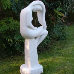 Europa 110cm Marble Resin Garden Statue