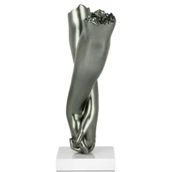 Everlasting Embrace 44cm Anthracite Resin Indoor Sculpture