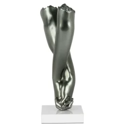 Everlasting Embrace 44cm Anthracite Resin Indoor Sculpture