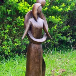 Everlasting Love 85cm Bronze Resin Garden Statue