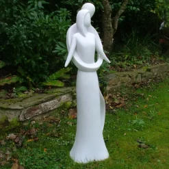 Everlasting Love 85cm Marble Resin Garden Statue
