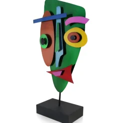 Evolving Visage 59cm Abstract Metal Indoor Sculpture