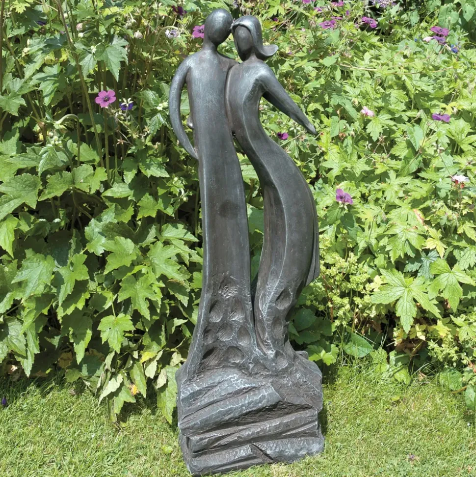 First Love Modern Poly Resin Garden Statue