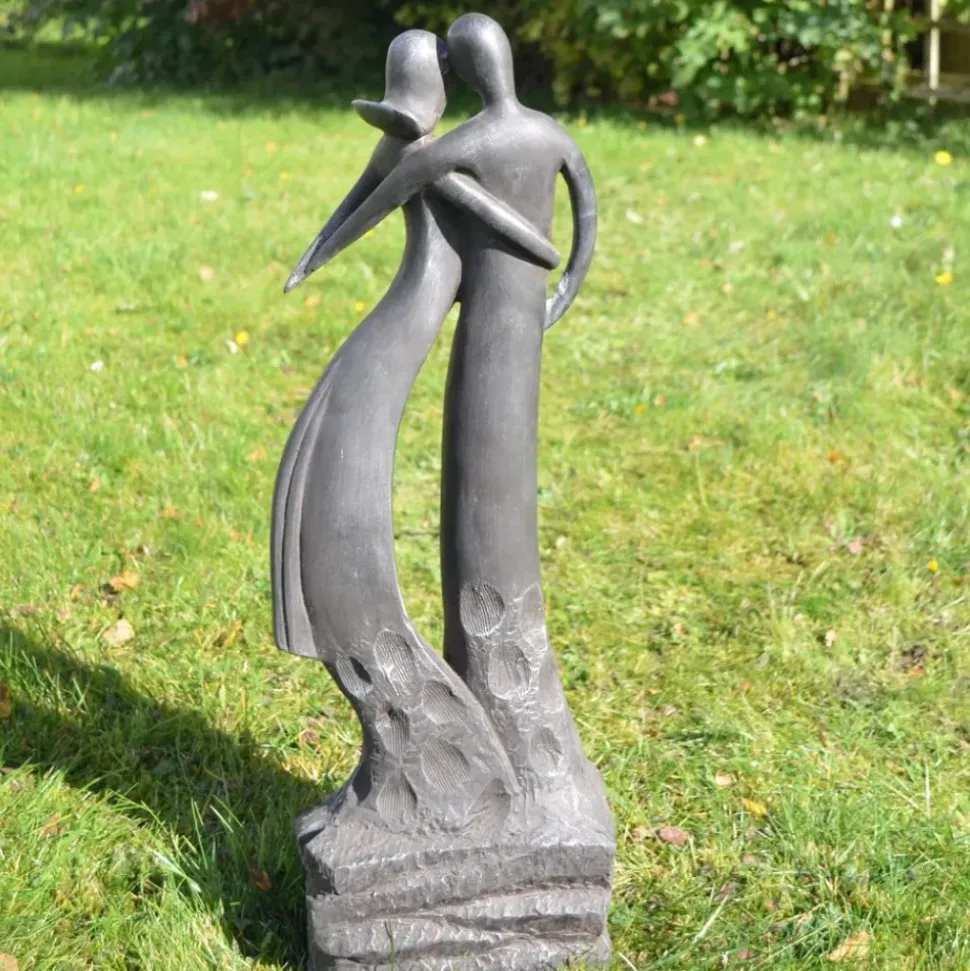 First Love Modern Poly Resin Garden Statue