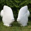 Fish Marble Resin Garden Ornaments