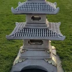 Five Tier Japanese Pagoda Lantern Stone Garden Ornament