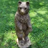 Forest Bear 118cm Bronze Resin Garden Ornament